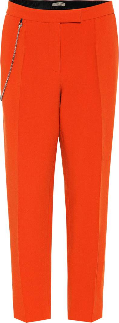 Bottega Veneta Wool-blend cropped pants