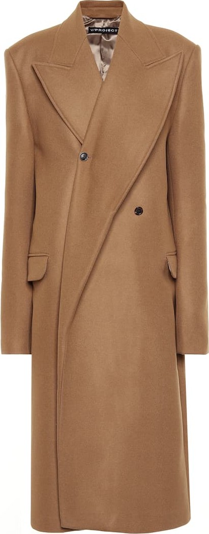 Y/Project Wool-blend coat