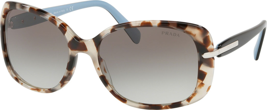 Prada Gradient Rectangle Plastic Sunglasses