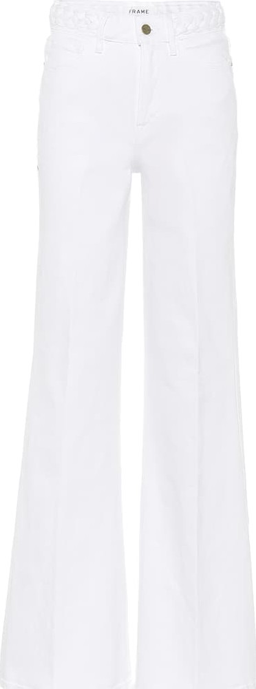 FRAME DENIM Le Palazzo high-rise wide-leg jeans
