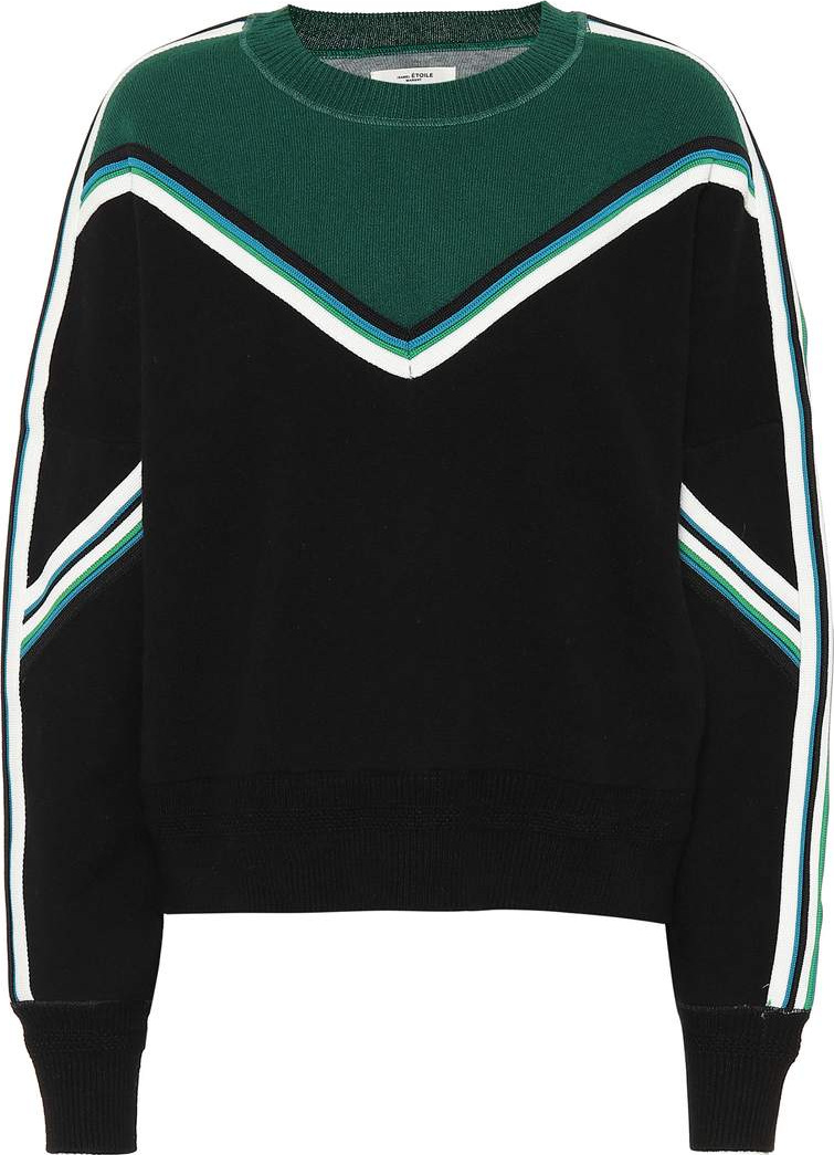 Isabel Marant Etoile Kimo striped cotton-blend sweater