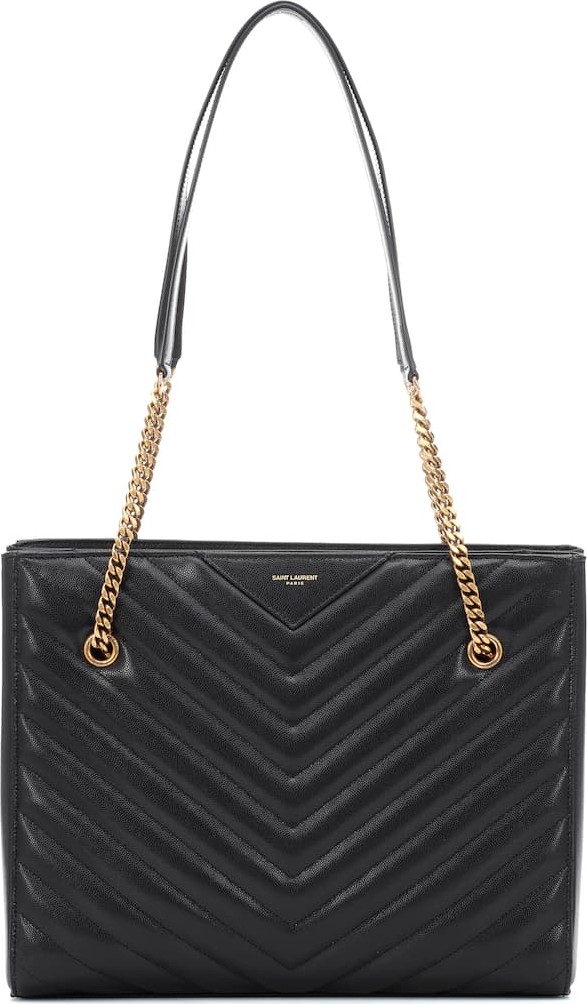 Saint Laurent Tribeca Medium leather shopper