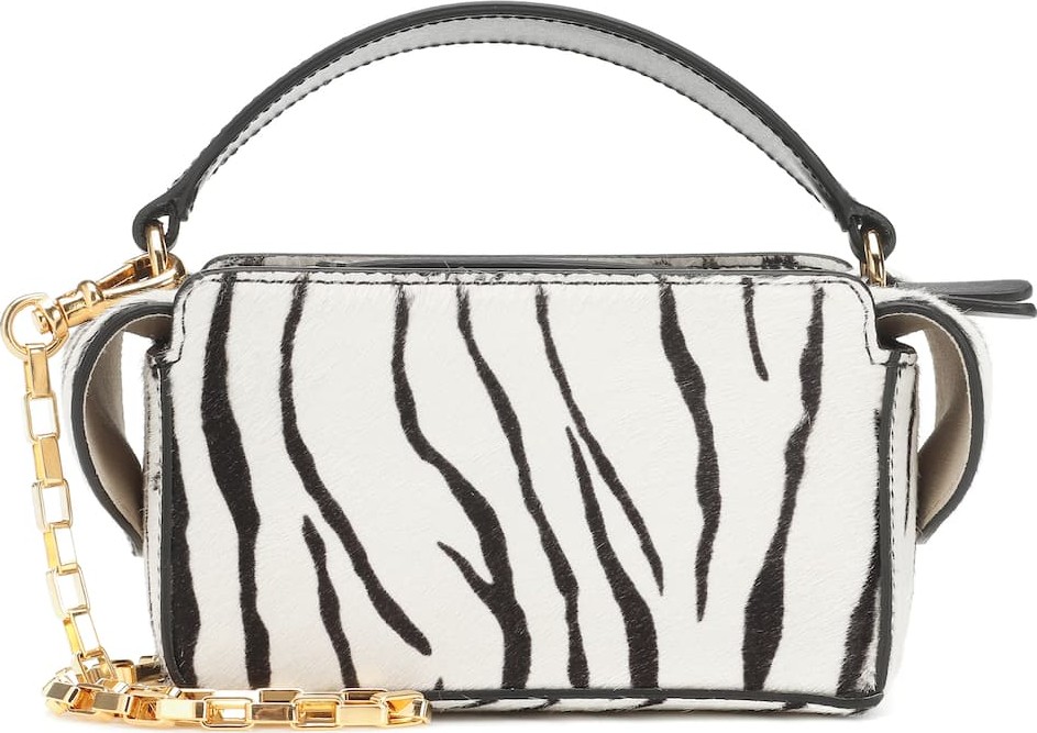 Wandler Yara calf hair shoulder bag