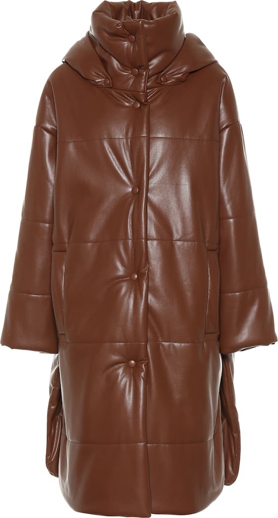 Nanushka Eska faux leather coat