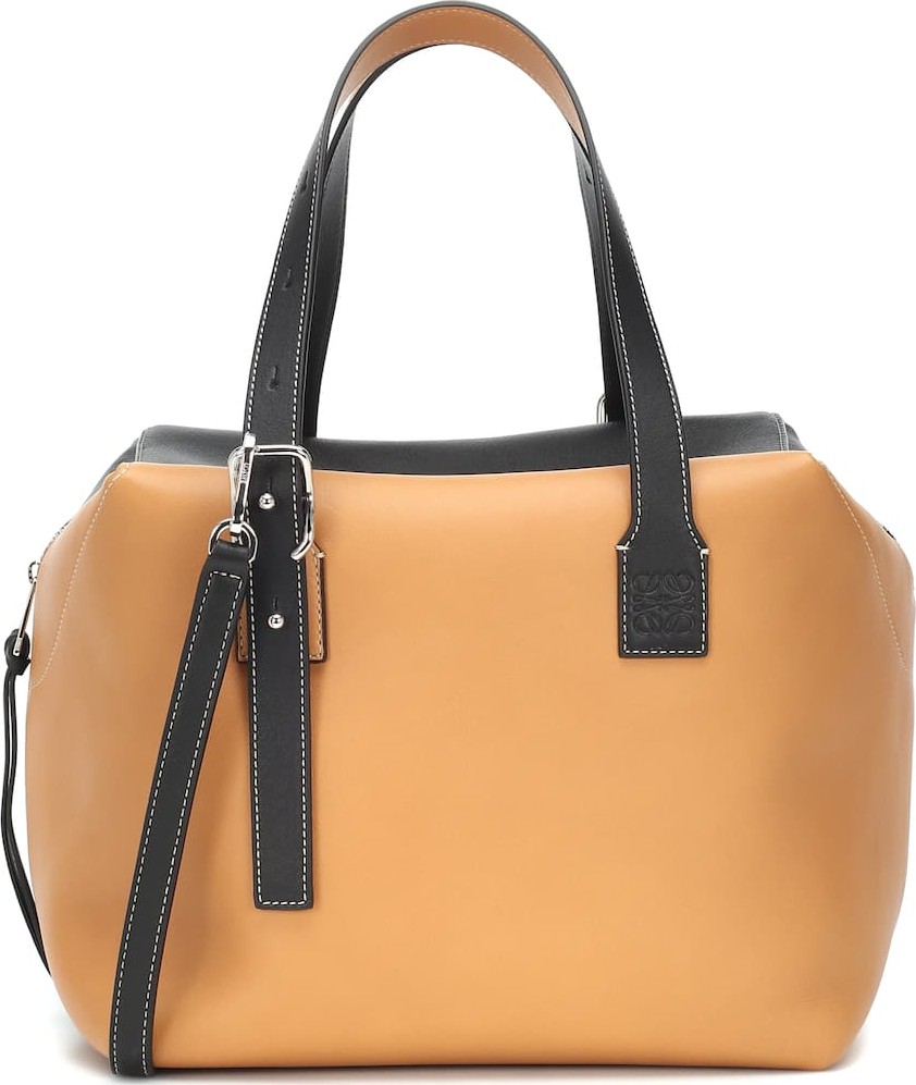 LOEWE Cube leather tote