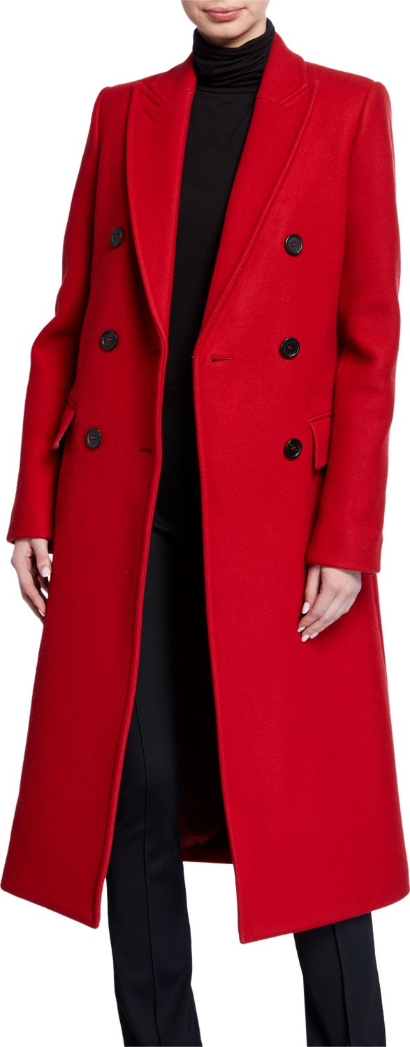 Helmut Lang Double-Breasted Coat