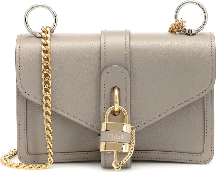 Chloe Aby leather shoulder bag