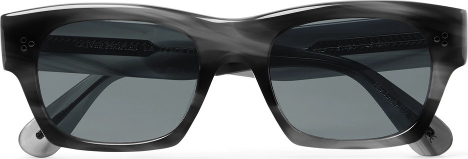 Oliver Peoples Isba Square-Frame Acetate Sunglasses