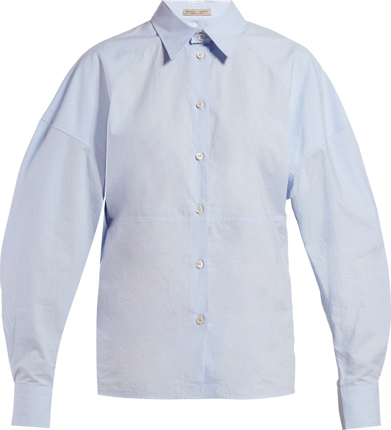 Bottega Veneta Balloon-sleeve poplin shirt