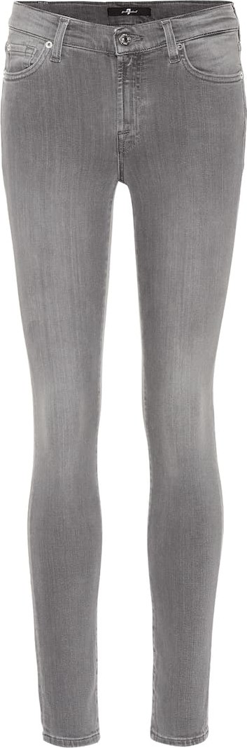 7 For All Mankind The Skinny mid-rise jeans