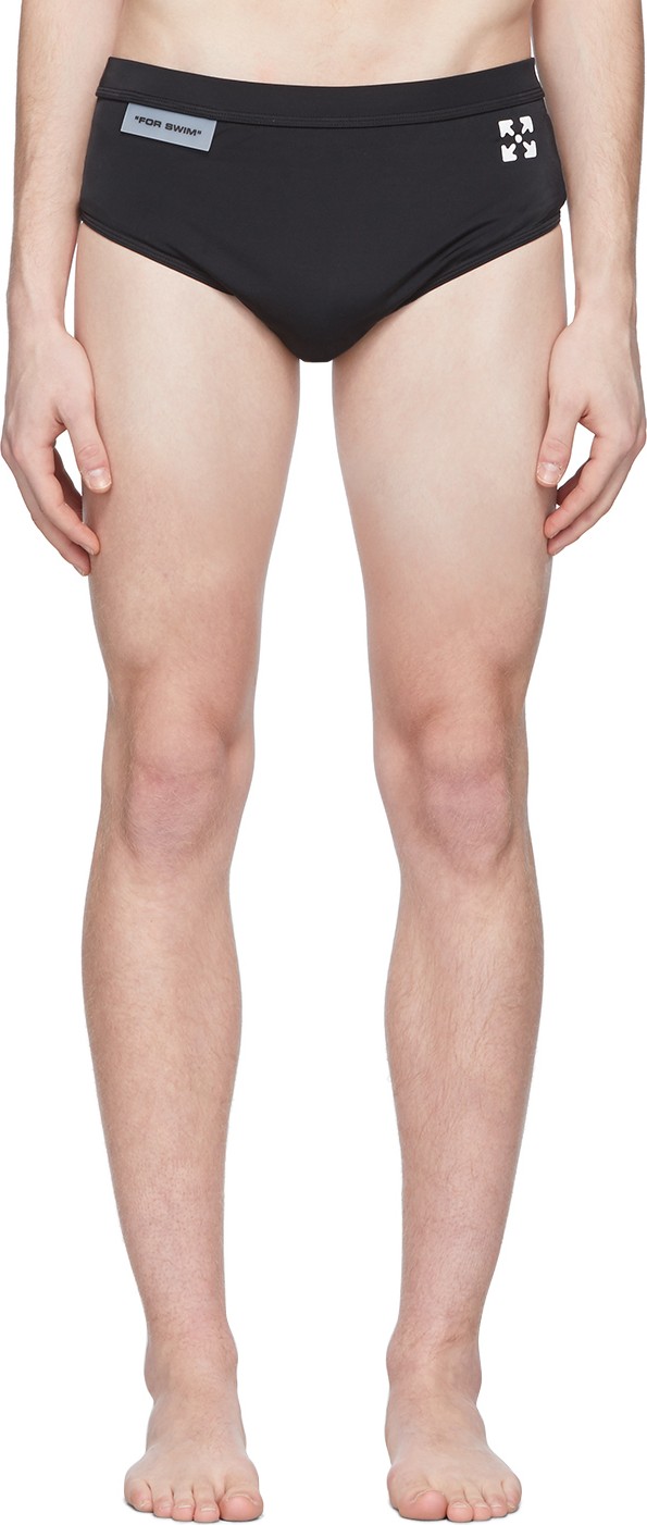 Off White Black Arrows Swim Briefs