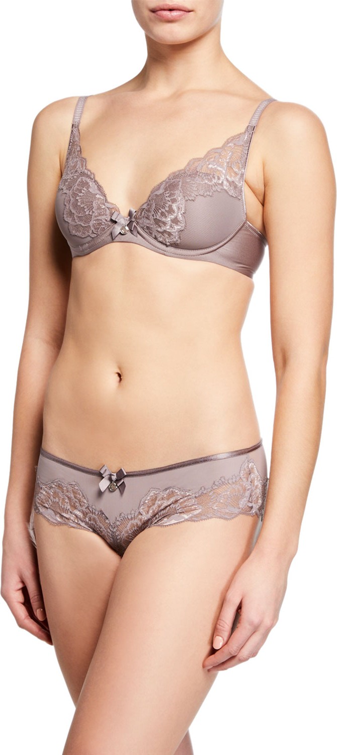 Chantelle Orangerie Plunge Underwire Bra