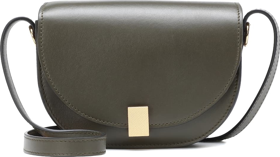Victoria Beckham Half Moon Nano leather shoulder bag