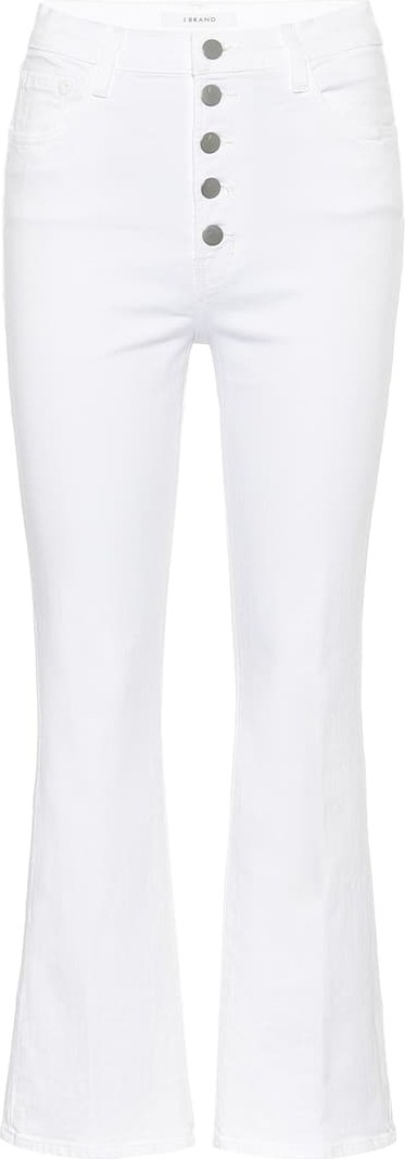 J BRAND Lillie high-rise flared jeans