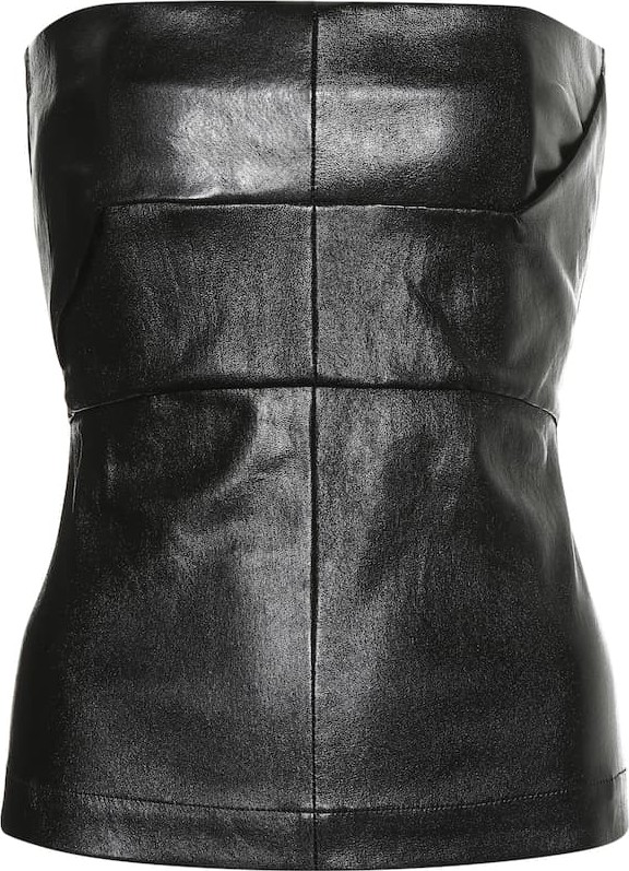 Rick Owens Leather bustier