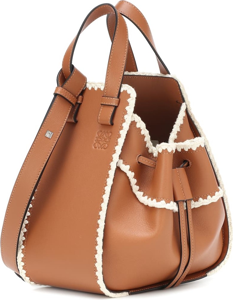 LOEWE Hammock Small crochet shoulder bag