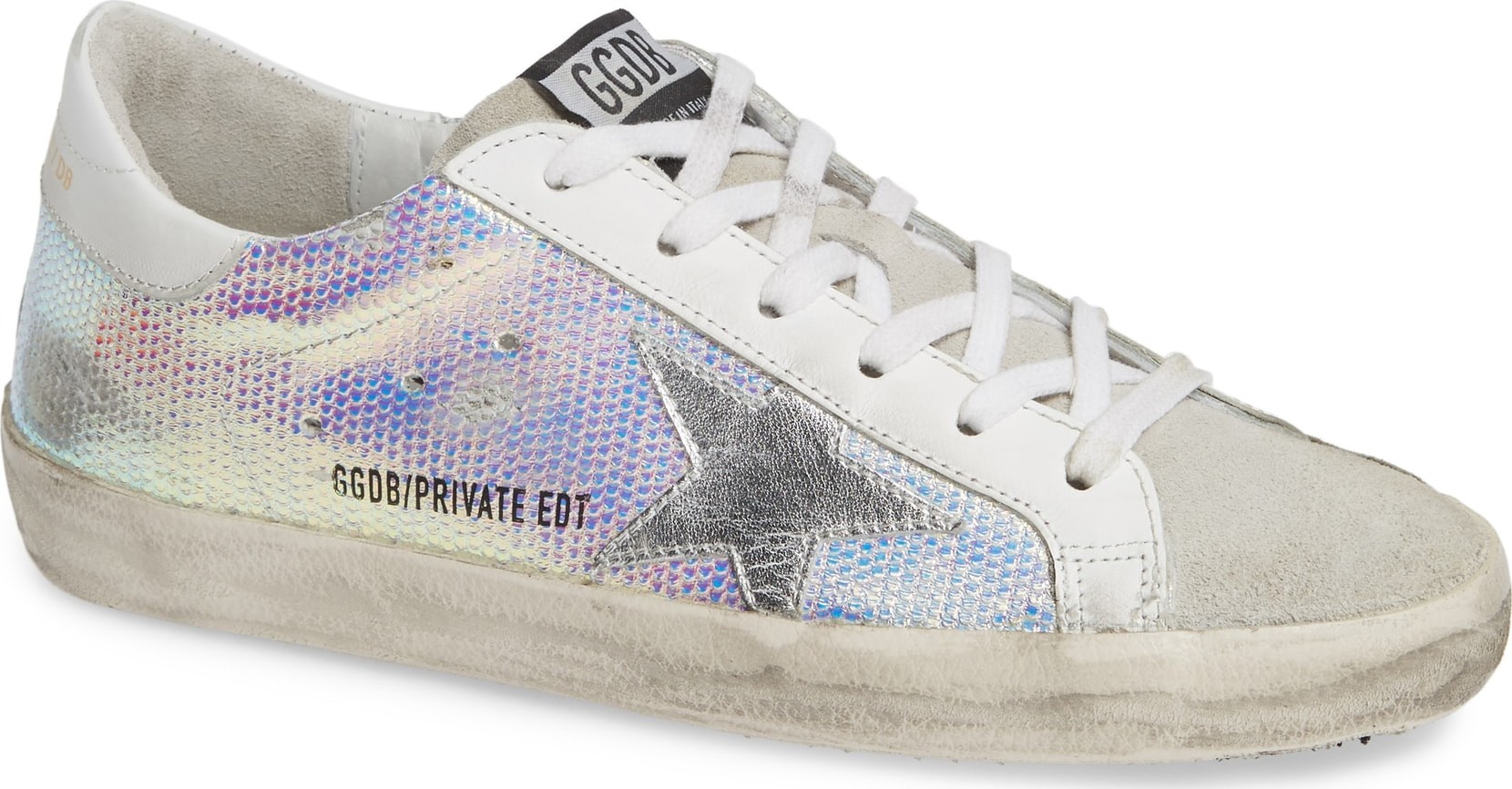 Golden Goose Deluxe Brand Superstar Crystal Embellished Sneaker