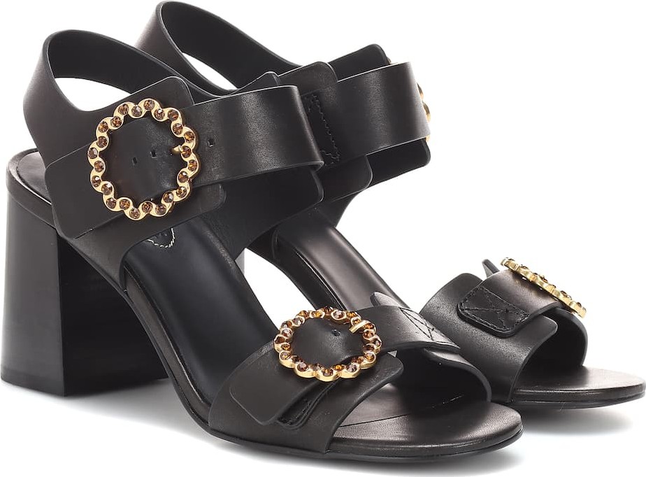 See By Chloé Embellished leather sandals