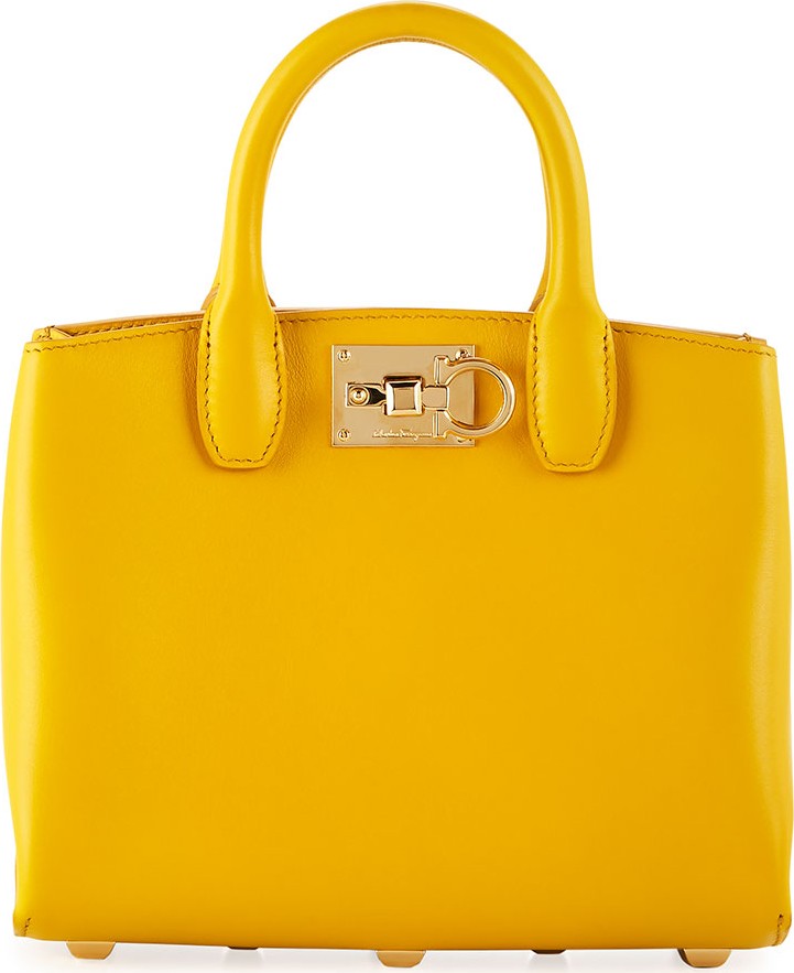 Salvatore Ferragamo Studio Mini Top Handle Bag