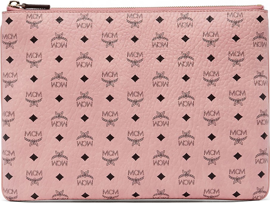 MCM Medium Logo Crossbody Pouch Bag