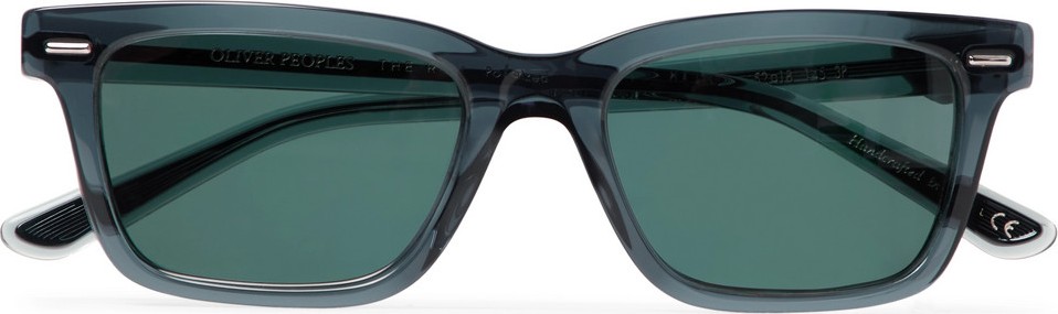 THE ROW + Oliver Peoples BA CC Square-Frame Acetate Polarised Sunglasses