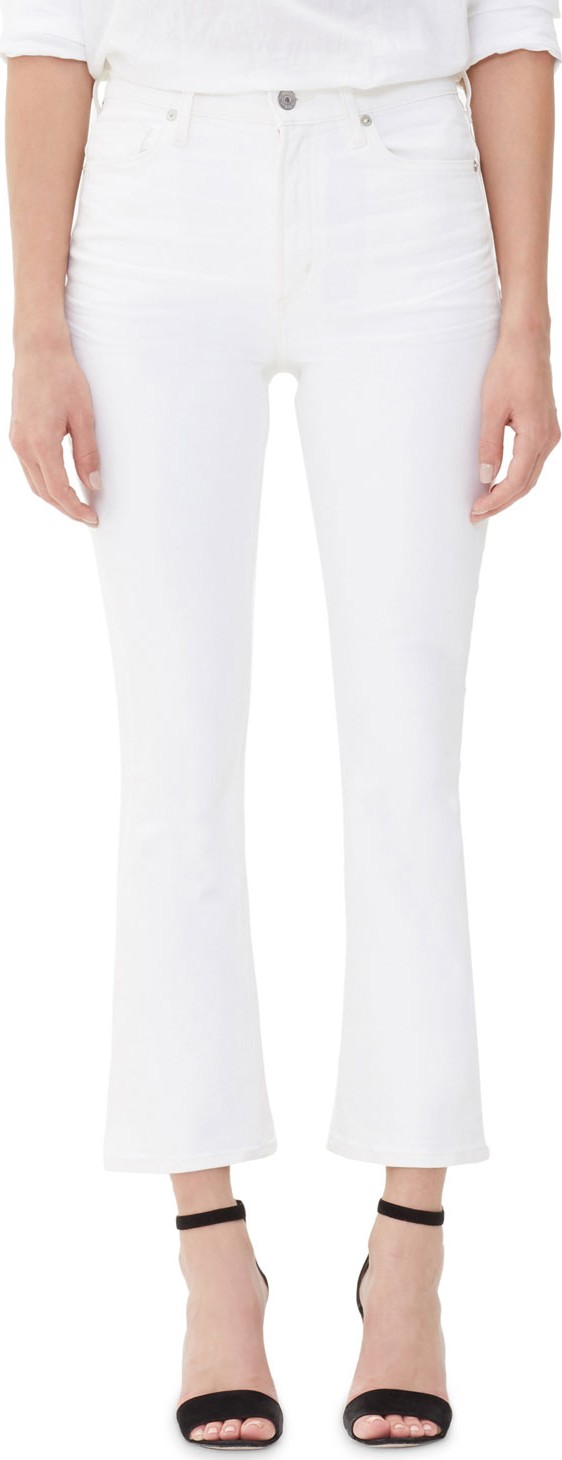 Citizens Of Humanity Demy High-Rise Cropped Skinny-Leg Flare Jeans