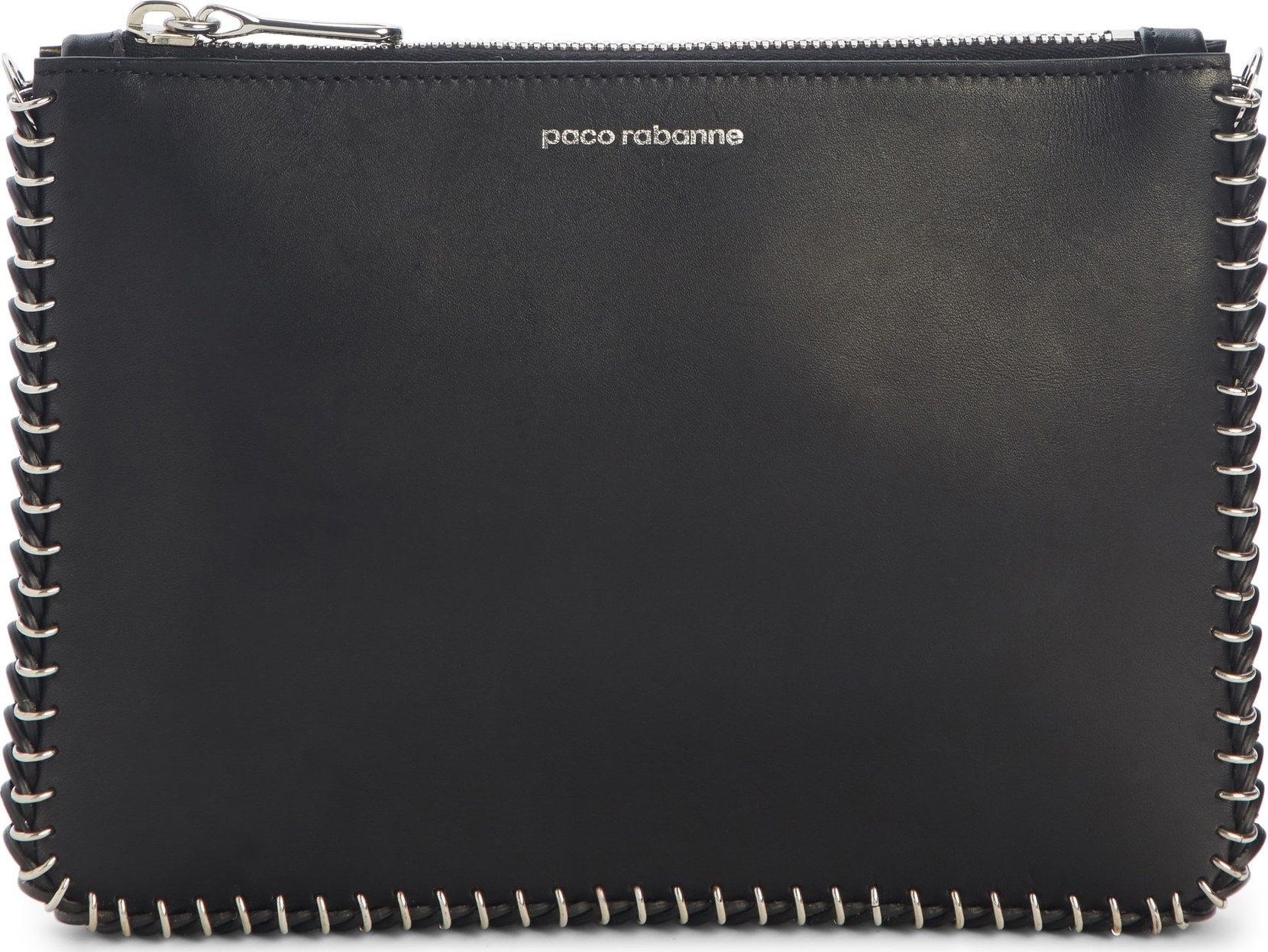 Paco Rabanne Calfskin Leather Crossbody Bag