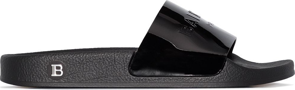 Balmain - Calypso patent sandals