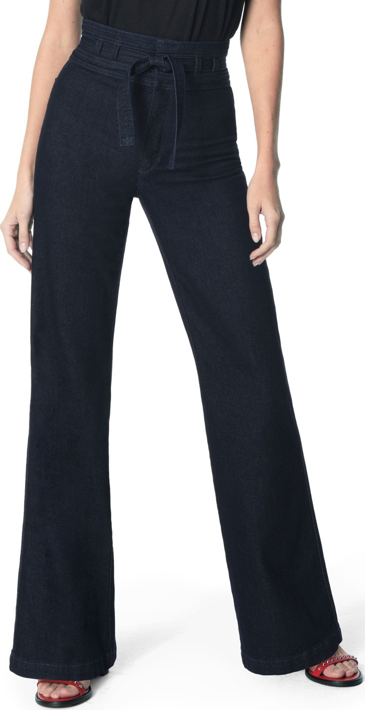 Joe's Jeans The High-Rise Flare Belted Jeans