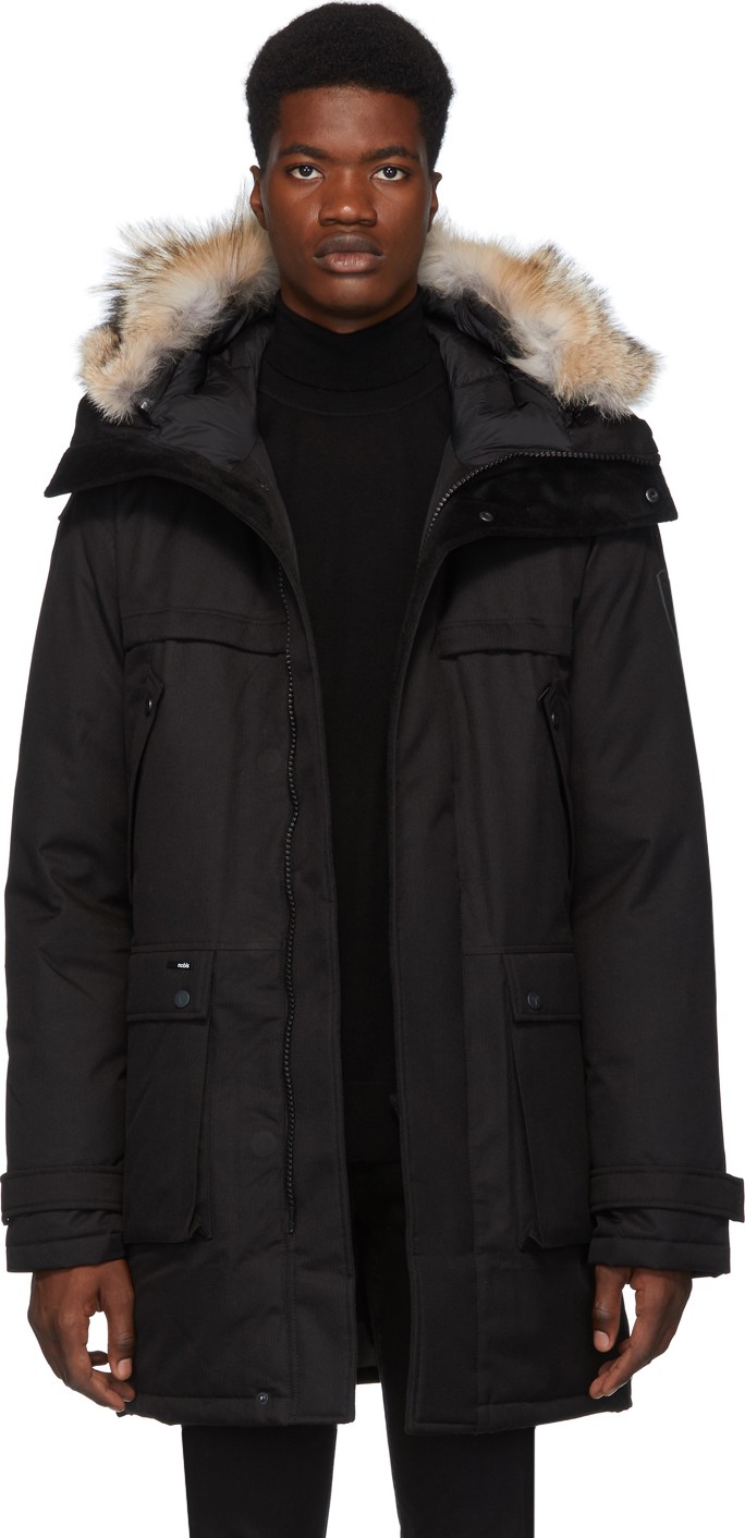 Nobis Black Yatesy Parka