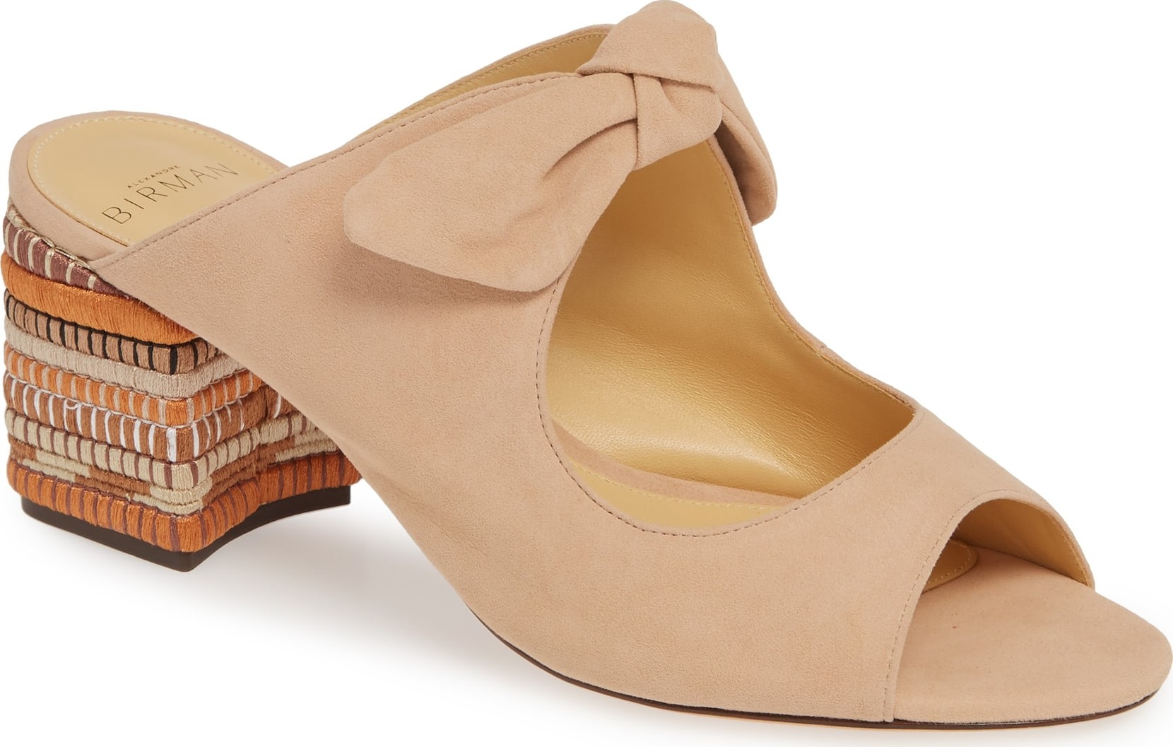 Alexandre Birman Evelyn Open Toe Mule Pump