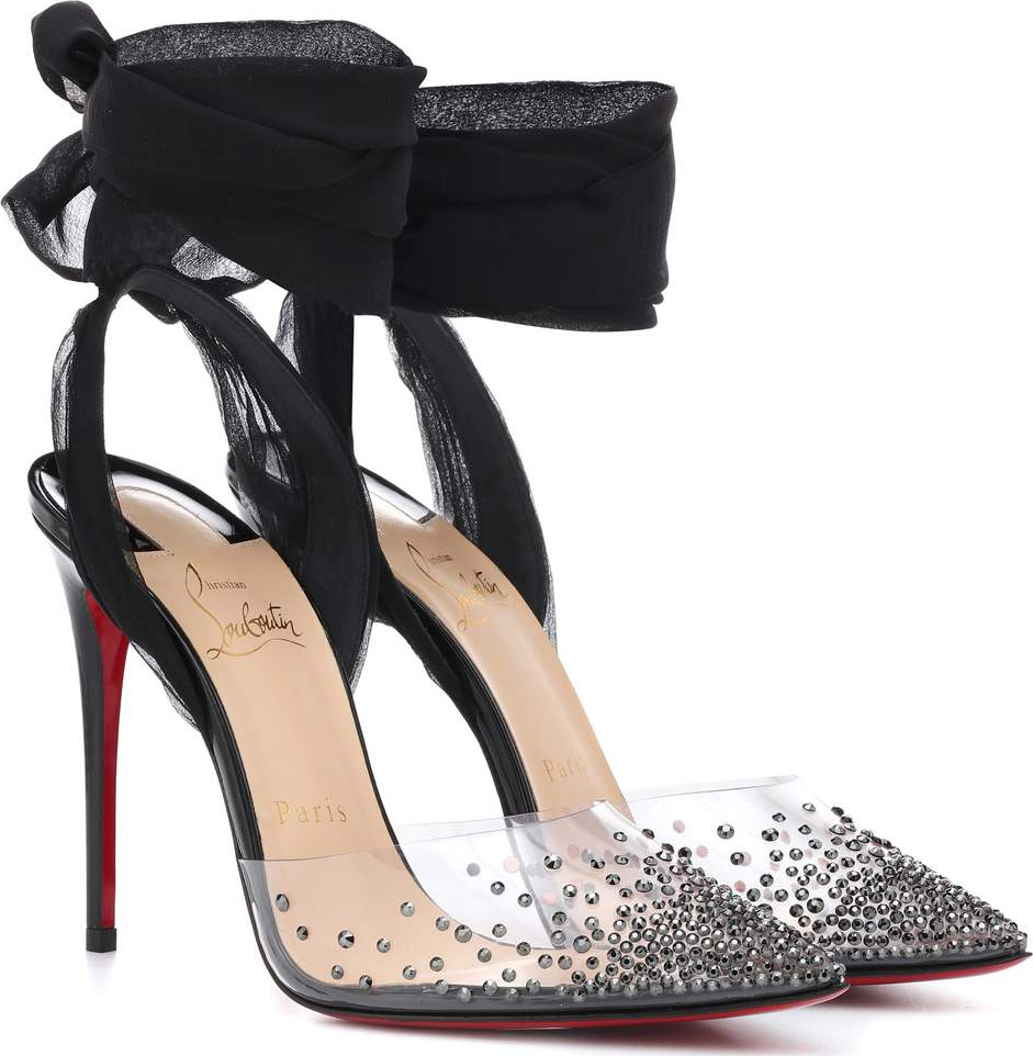 Christian Louboutin Miragirl 100 embellished pumps