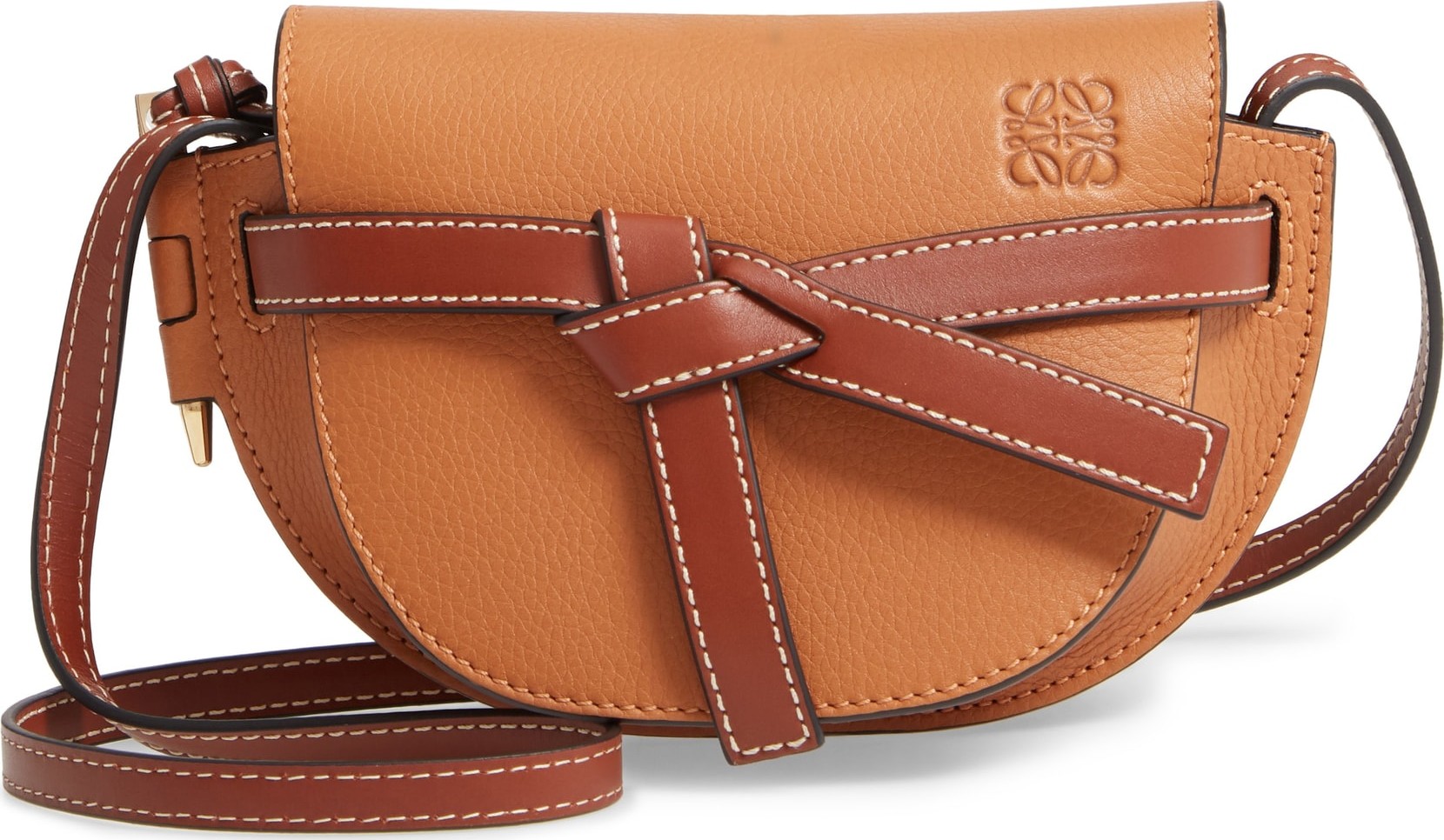 LOEWE Small Gate Leather Crossbody Bag