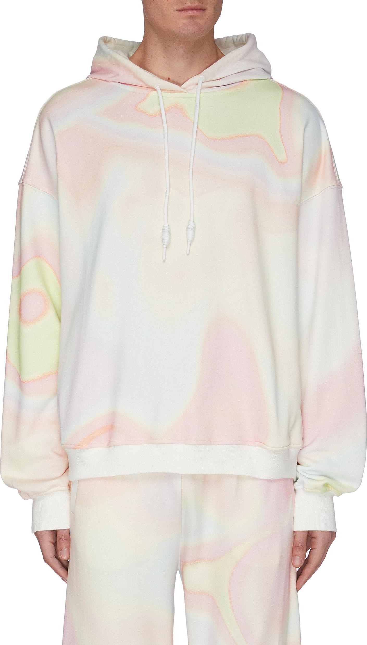 Angel Chen holograph print hoodie