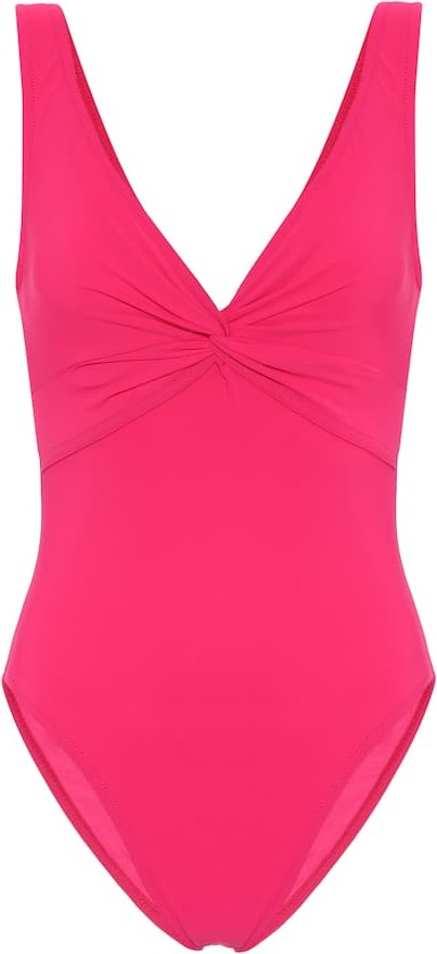 Karla Colletto Exclusive to Mytheresa – Twist V-neck swimsuit