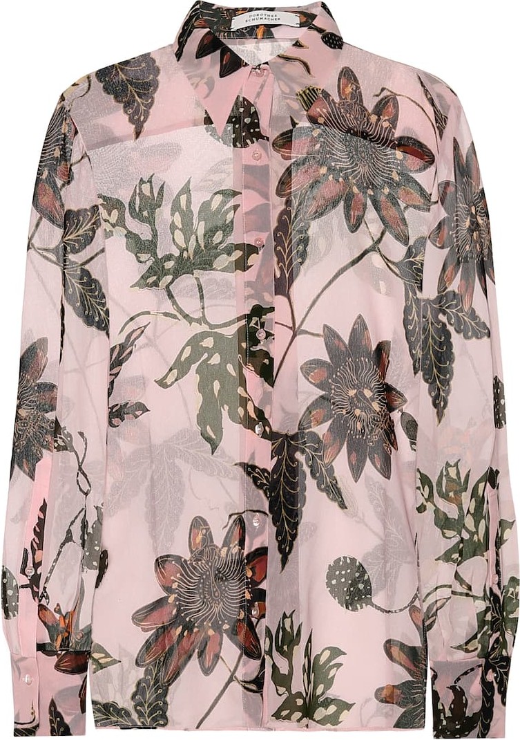 Dorothee Schumacher Floral crêpe de chine shirt