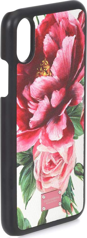 Dolce & Gabbana iPhone X floral-printed case