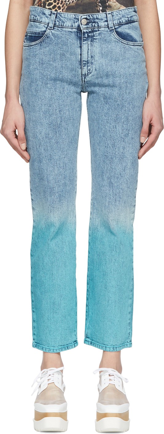 Stella McCartney Blue 'The Straight Boyfriend' Jeans