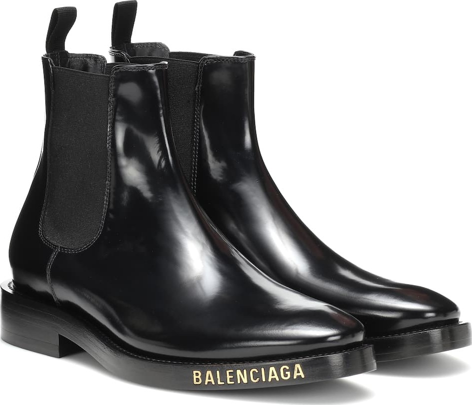 Balenciaga Leather ankle boots