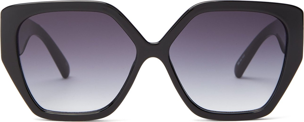 Le Specs So Fetch hexagonal acetate sunglasses