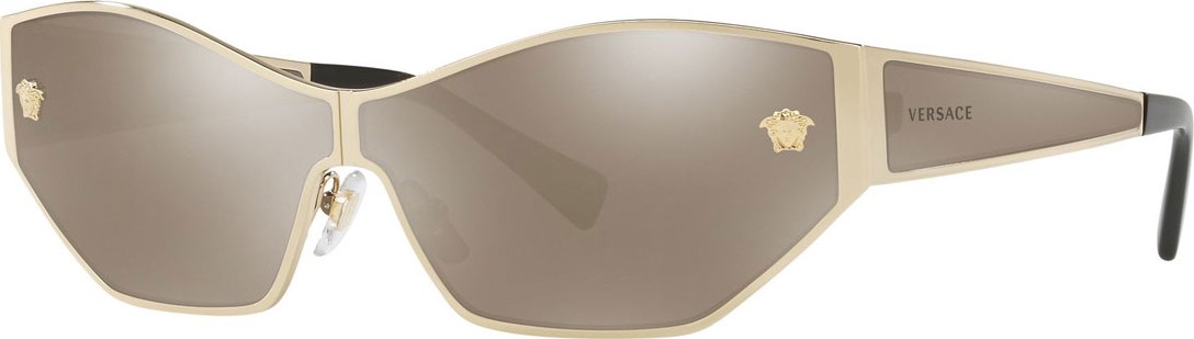 Versace Mirrored Medusa Head Butterfly Sunglasses