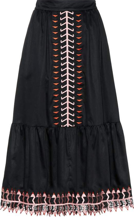 Temperley London Agnes cotton skirt