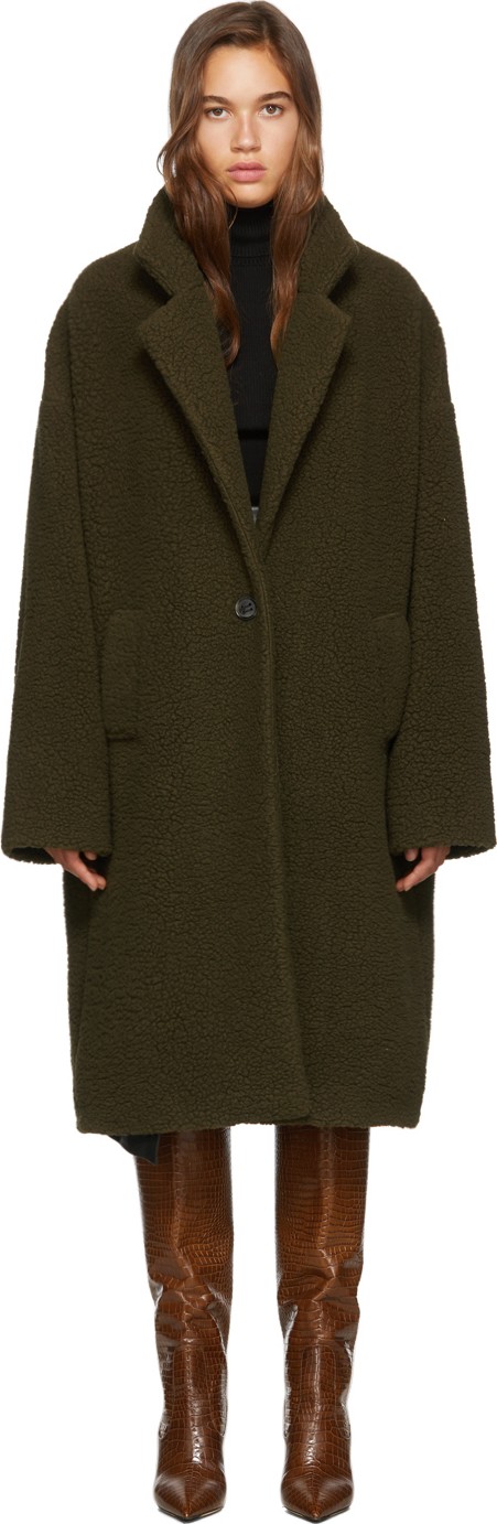 Aeron Green Gropius Cocoon Coat