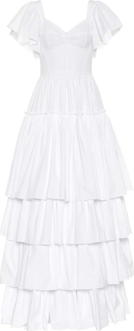 Dolce & Gabbana Tiered cotton dress