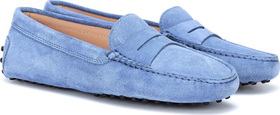 Tod's Gommino suede loafers