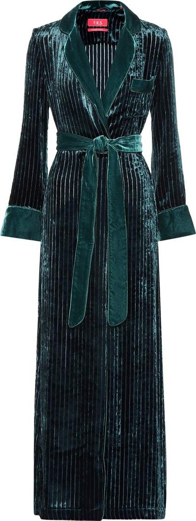 F.R.S For Restless Sleepers Roda velvet corduroy dress