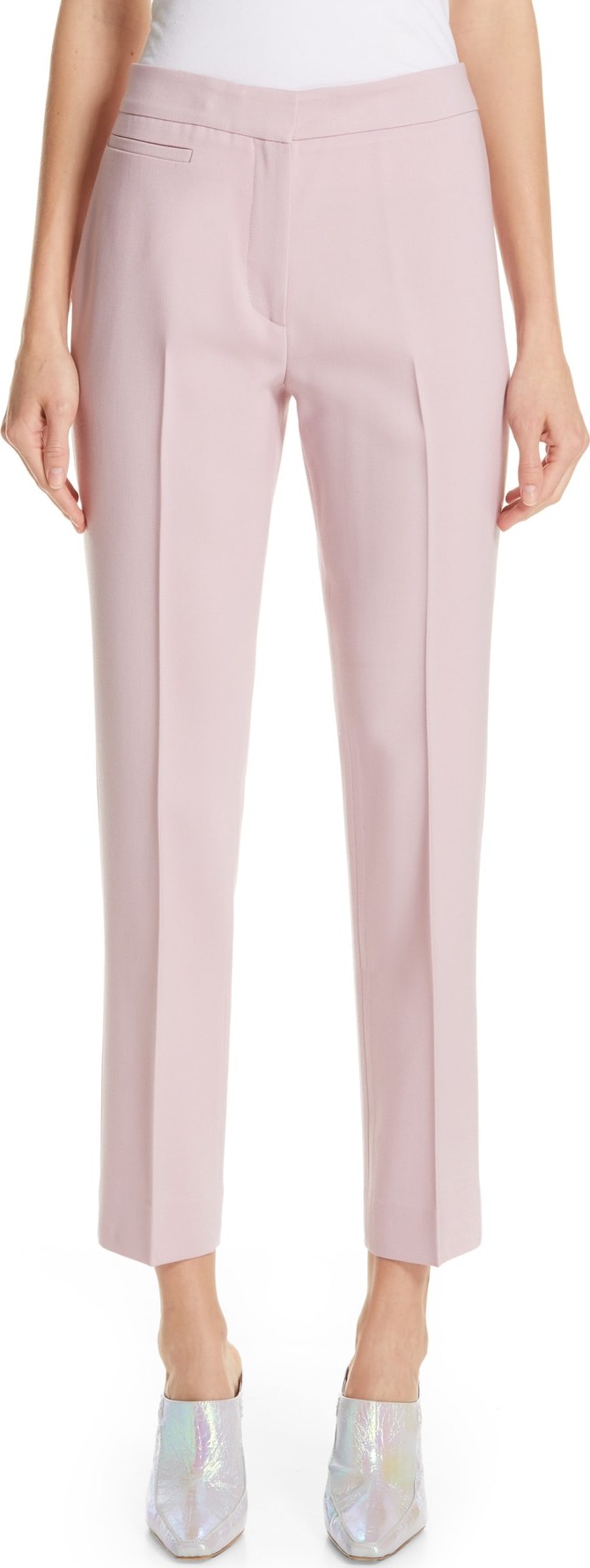 Sies Marjan Liv Slim Wool Canvas Pants