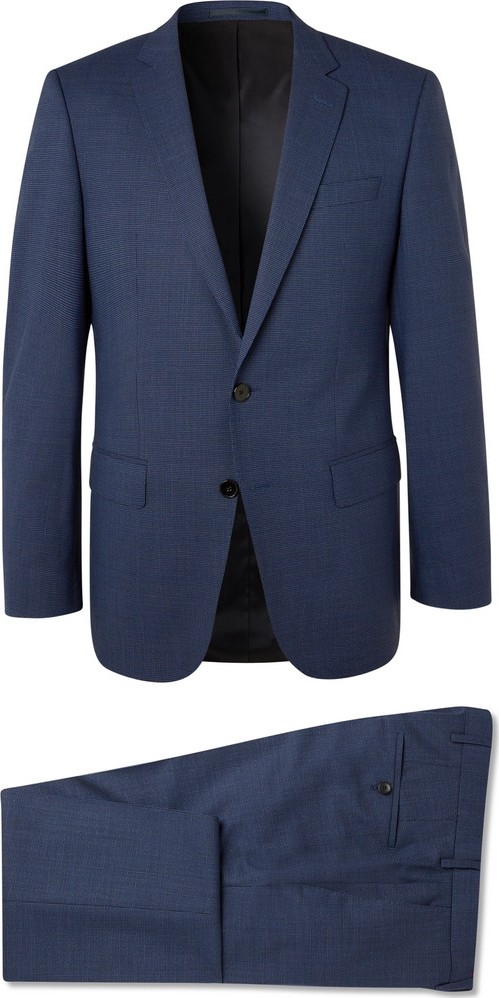 HUGO BOSS Navy Huge/Genius Virgin Wool Suit