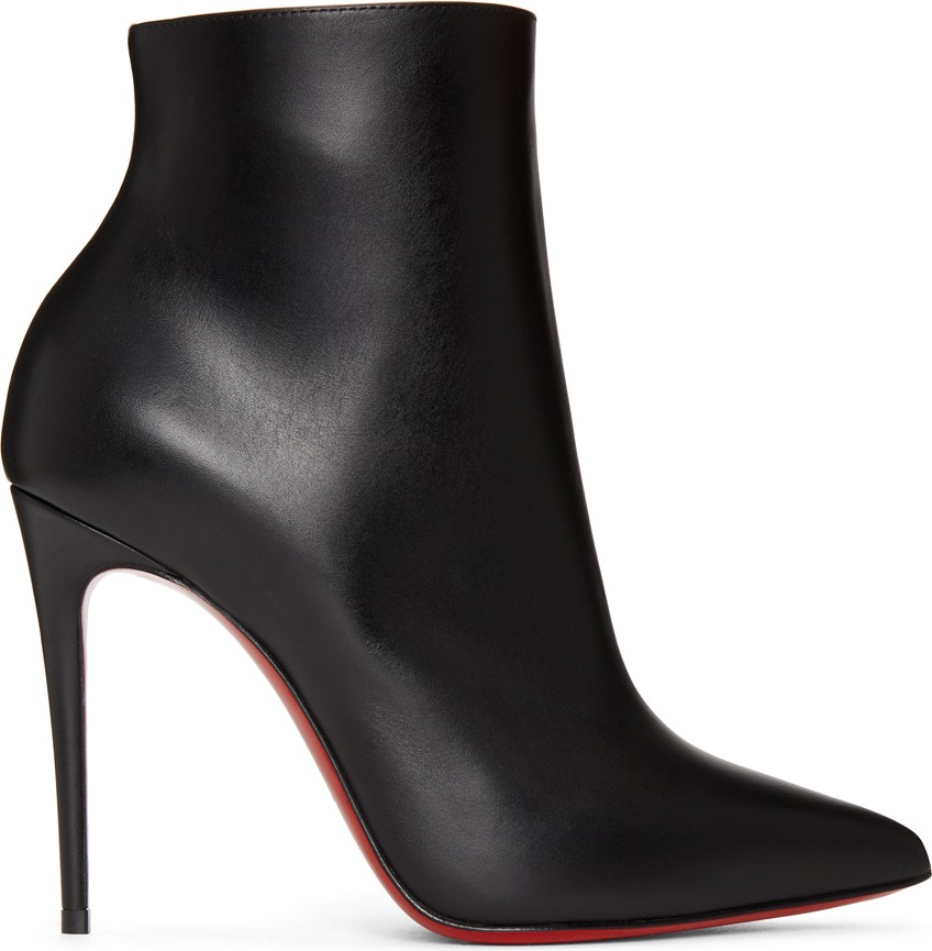 Christian Louboutin Black So Kate 100 Boots