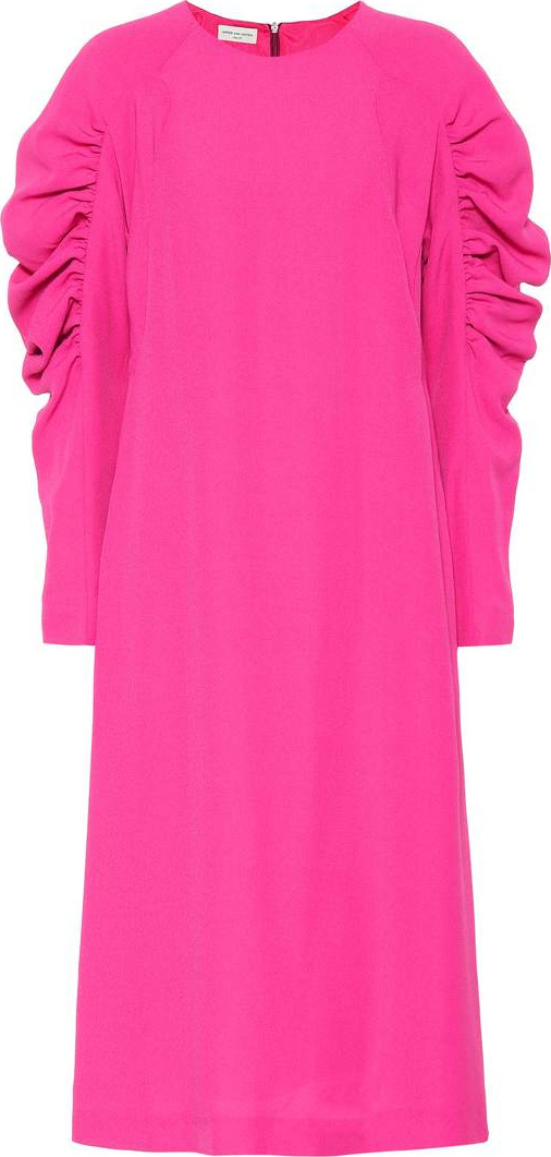 Dries Van Noten Crêpe midi dress